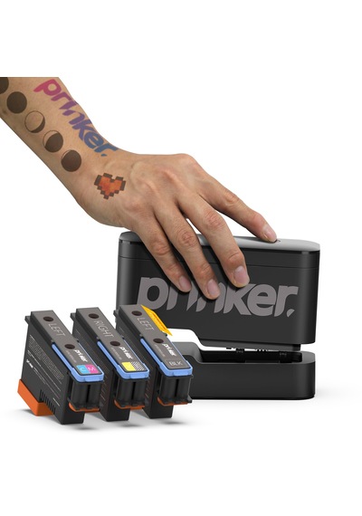 Prinker S Color + Black Set Geçici Dövme Makinesi