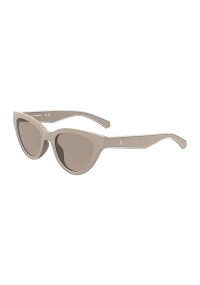 Calvin Klein Jeans Ckj 25301s 671 47 Çocuk Cat Eye Bej Kemik Güneş Gözlüğü Bej