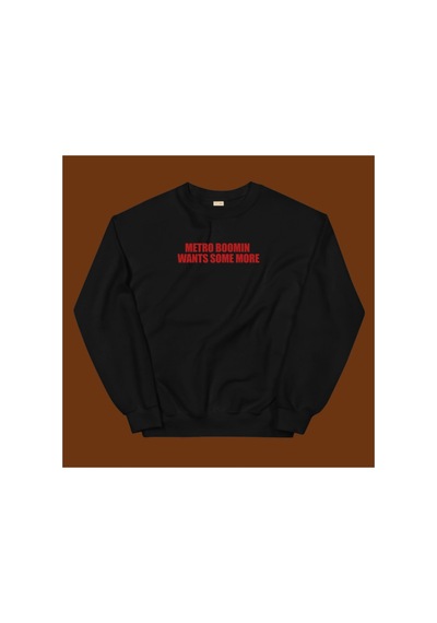 Tarzsokak Metro Boomin Sweatshirt Siyah