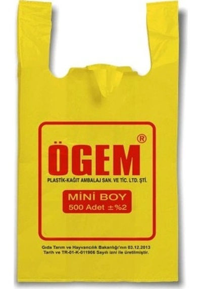 Ögem Mini Boy Hışır Poşet 500'lü