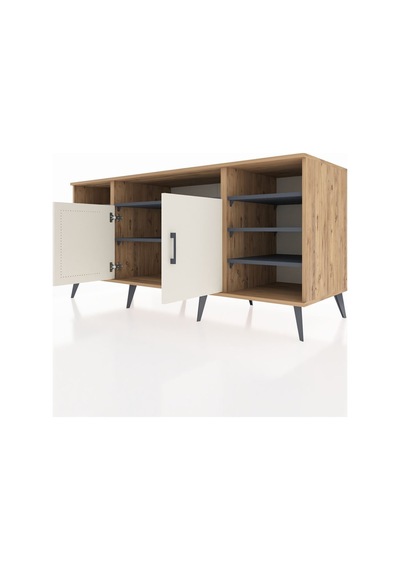 Kronos Konsol 8 Raflı 2 Kapaklı 176x59x83 Çam-aytaşı/antrasit Aytaşı/antrasit Kronos Konsol 8 Raflı 2 Kapaklı 176x59x83 Çam-aytaşı/antrasit Aytaşı/antrasit