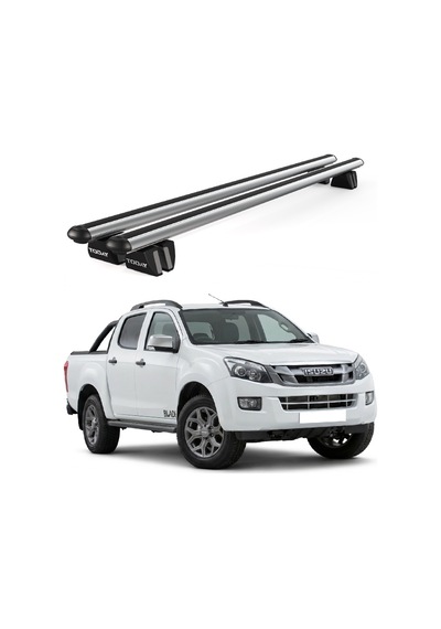 Pençe Isuzu D-max Ara Atkı 2012-2019 Uyumlu Gri Ara Atkı Port Bagaj Tavan Barı