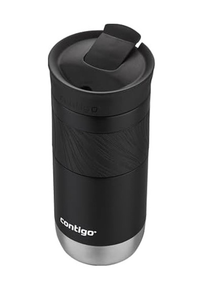 Pro Snapseal Termos Bardak 470ml Siyah Acı Kahverengi