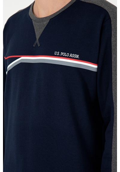 U.s. Polo Assn. Erkek Lacivert Pijama Takım 50301590-vr033 Lacivert U.s. Polo Assn. Erkek Lacivert Pijama Takım 50301590-vr033 Lacivert