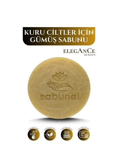 Sabunal Gümüş Sabunu Kuru Ciltler İçin - Cilt Bakım Sabunu 100 G