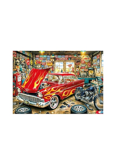 20104 Puzzle 500 Classic Garage Life