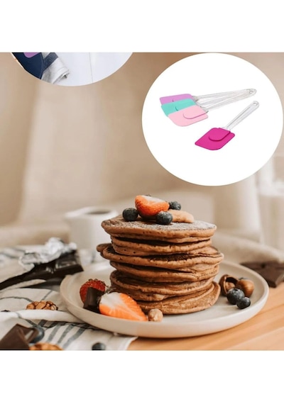 Ckm Silikon Plastik Saplı Silikon Spatula Mutfakta En Çok Kullanılan Kırmızı Genel