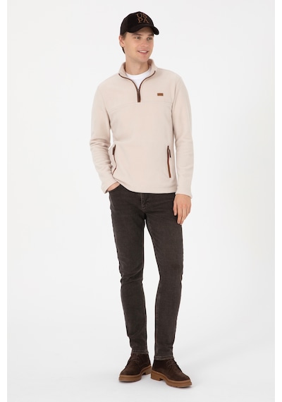 U.s. Polo Assn. Erkek Taş Sweatshirt 50315925-vr049 Tas