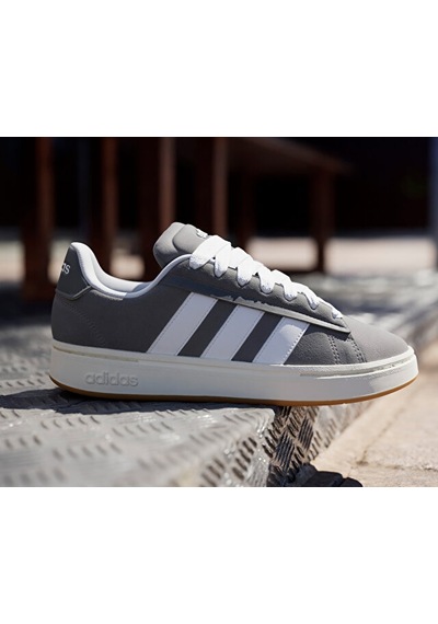 Adidas Grand Court Alpha 00s Erkek Günlük Ayakkabı Jr0542 Gri Gri