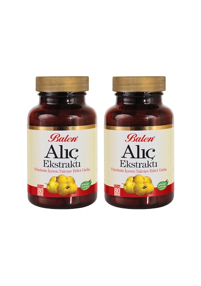 Balen Alıç Ekstraktı Kapsül 375 Mg 80 Kapsül x 2 Adet