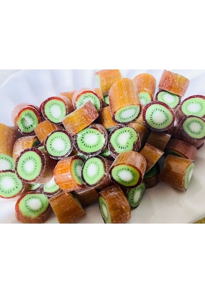 Kivi Desenli Lolly Şeker 1000 Gr.
