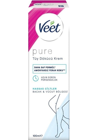 Veet Pure Tüy Dökücü Krem 6 x 100 ML