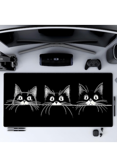 90x40 Cm Xxl Gaming Mouse Pad High Density Hybrid Kumaş Kaymaz Taban Yüksek Çözünürlüklü Baskı Fare Altl