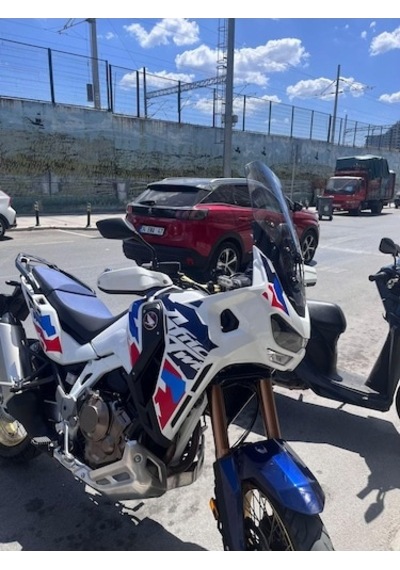 Zeus Motor 2020-2024 Honda Crf1100l Africa Twin L2/l4 Uyumlu Uzun Ön Cam Füme Renk