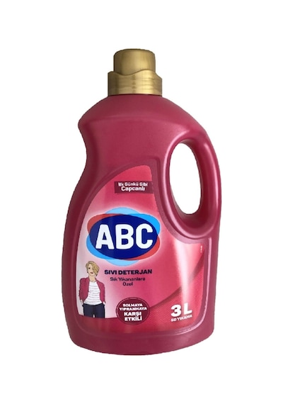 Sık Yıkanan Çamaşırlara Özel Solmaya Yıpranmaya Karşı Sıvı Deterjan 3000 Ml X 6 Adet