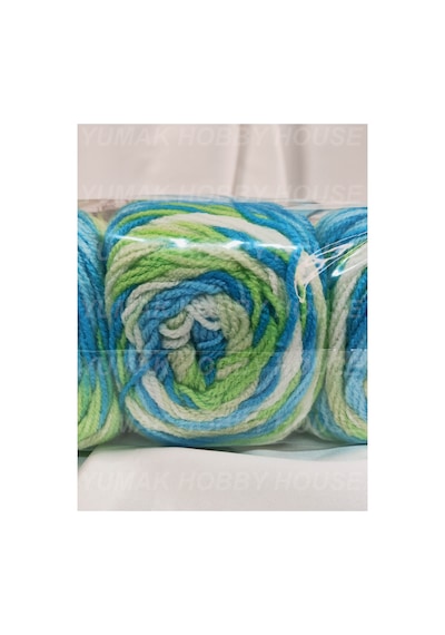 Sweet Baby Batik Ebruli El Örgü İpi 3 Adet - Renk: 335