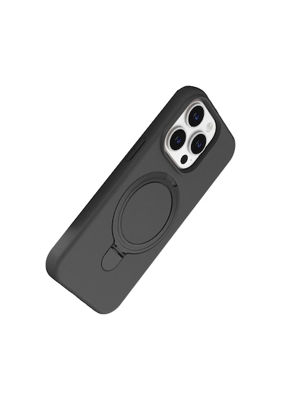 Apple İphone 14 Pro Max Uyumlu Regal Magsafe Standlı Kapak - Titan Gri
