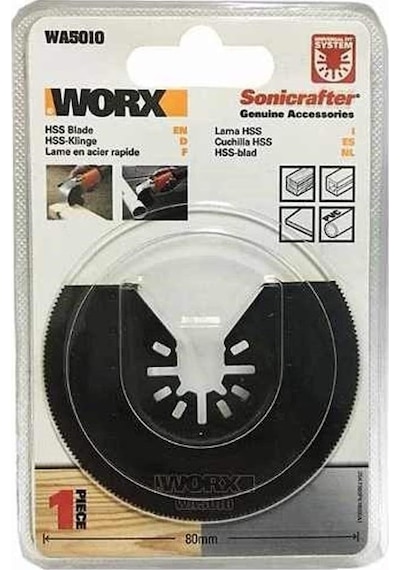 Worx Wa5010 Çok Amaçlı Raspalama Makinesi Için 80mm 180 Metal, A