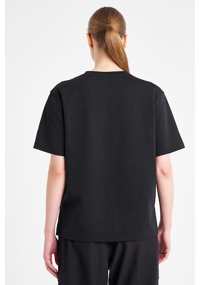 Lescon Kadın Kısa Kollu T-shirt 25n-2119 Siyah