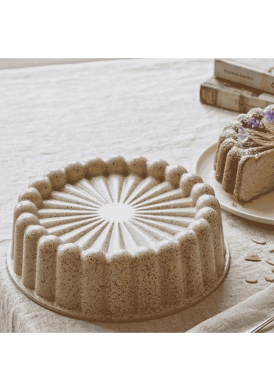 Incı Dokum Tart Kalıbı 26 Cm Gri