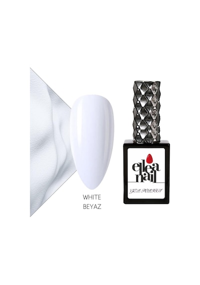 Ellea Nail Kalıcı Oje Whıte Beyaz