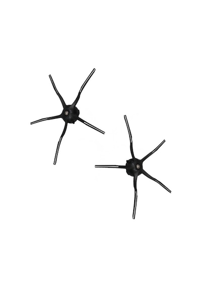Roborock S51 Uyumlu 2'li Yan Fırça Siyah (2 Adet)