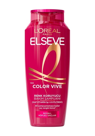 Elseve Color Vive Renk Koruyucu Şampuan 300 Ml - 8 Adet Tarı