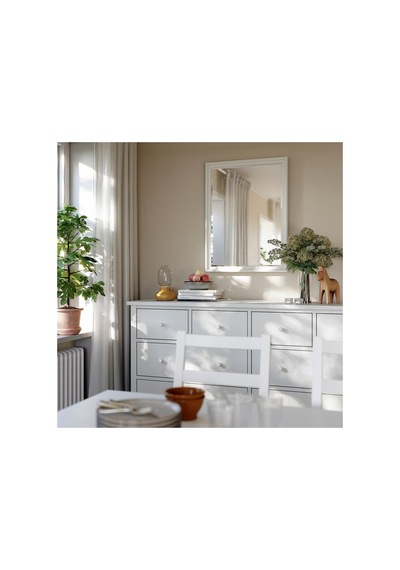 Ikea Pingstsyren Duvar Aynası 60x80 Cm Beyaz