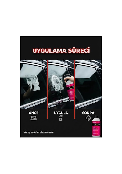 Araç Oto Yapışkan Etiket İz Sökücü Sprey 500ml Gecko