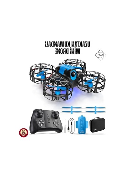 Uzaktan Kumandalı Mini Drone, 360 Dönüş Ve Işıklı