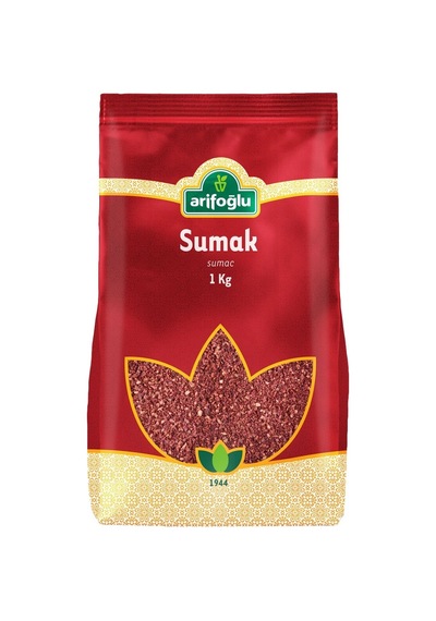 Arifoğlu Sumak 1kg - Ekşi Buruk Lezzet, Yemeklere Renk Katan Baharat Tarı