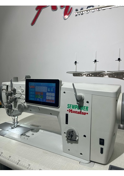 Sewpower Moonstar Çift Papuç Dikiş Makinesi Kalın Materyal 2867 Model Yok