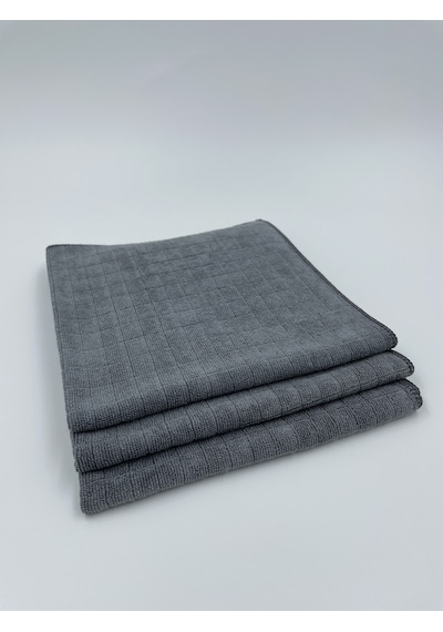 Evona Home Missclean Mikrofiber Mutfak Bezi Gri 3'lü 40 x 40 CM