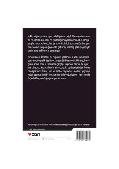 Bir Maskenin İtirafları - Yukio Mişima - Can Yayınları