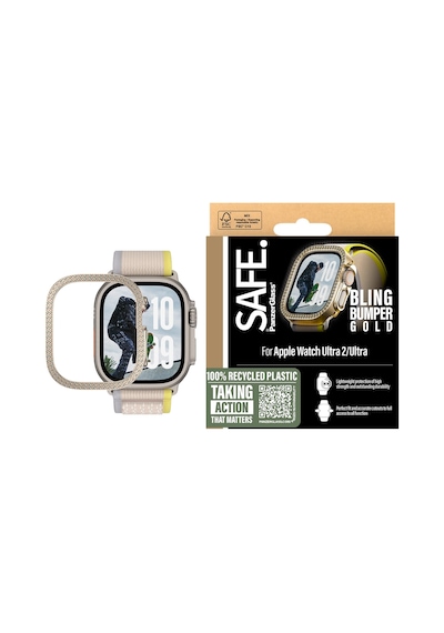 Safe. By Panzerglass Bling Bumper Apple Watch Uyumlu Ultra 2