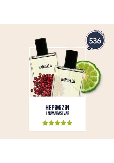 Bargello 536 Erkek Parfüm EDP 2 x 50 ML