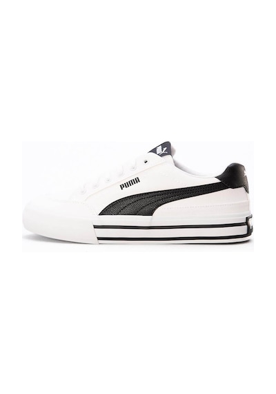 Puma Court Classic Vulc Fs Beyaz Siyah Unisex Sneaker 396353-02 Beyaz - Siyah