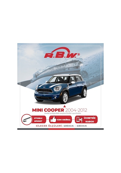 Mini Cooper Muz Silecek Takımı (2004-2012) RBW