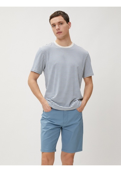 Koton Basic Gabardin Şort Beş Cep Detaylı Düğmeli Pamuklu Mavi 3sam40073hw 3SAM40073HW624 Mavi Koton Basic Gabardin Şort Beş Cep Detaylı Düğmeli Pamuklu Mavi 3sam40073hw 3SAM40073HW624 Mavi