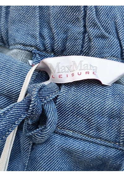 Max Mara Leisure Goya Kot Pantolon 31810126 Mavi