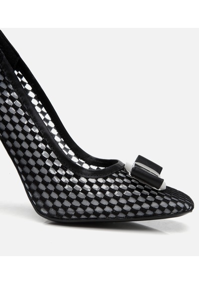 Hotiç Kadın Siyah Fileli Stiletto 01ayh308790a100 Siyah-black Siyah