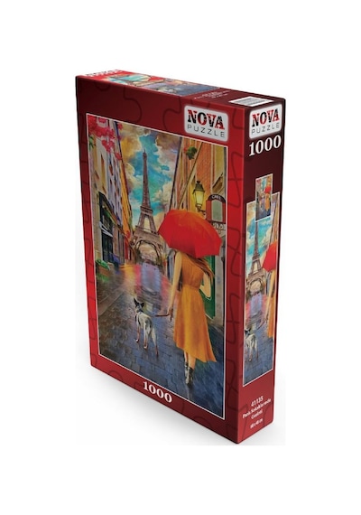 Nova 1000 Parça Paris Sokaklarında Gezinti Puzzle