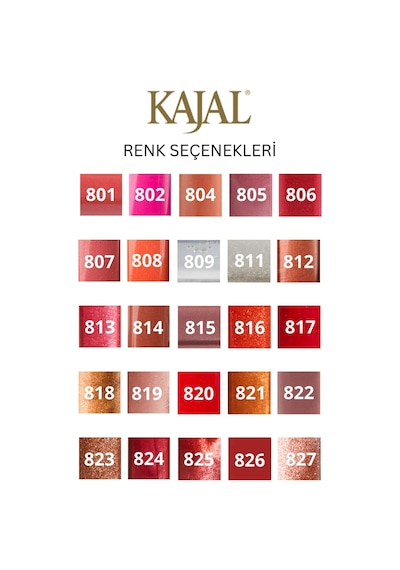 Kajal Likit Ruj & Liquid Lipstick No 809 Beyaz