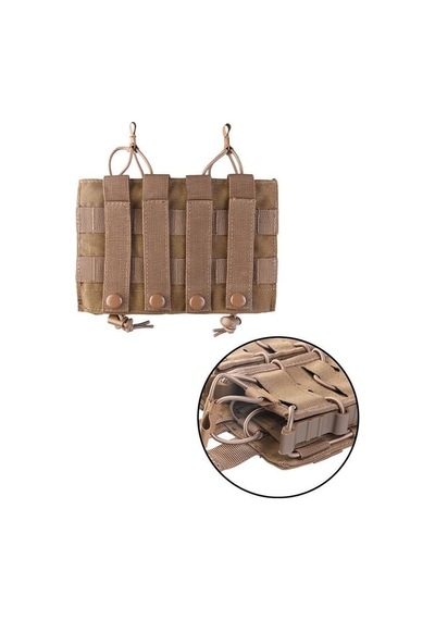 Elite Survival Systems Sturm Open Top Flex Double Sarjorluk Siyah
