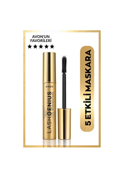 Avon True Lash Genius Maskara 10 ML Blackest Black
