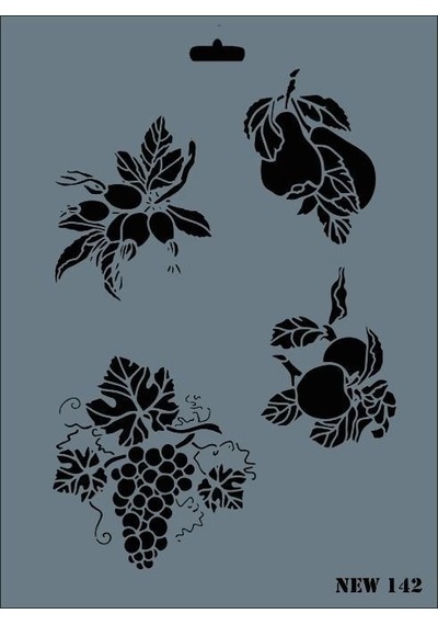 Mey İthalat Rich New Seri N-142 Stencil 35x25 Cm