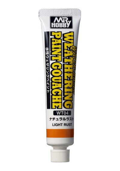 20 Ml. Light Rust Su Bazlı Guaj Eskitme Boyası, Mr.hobby Wt04 Standart