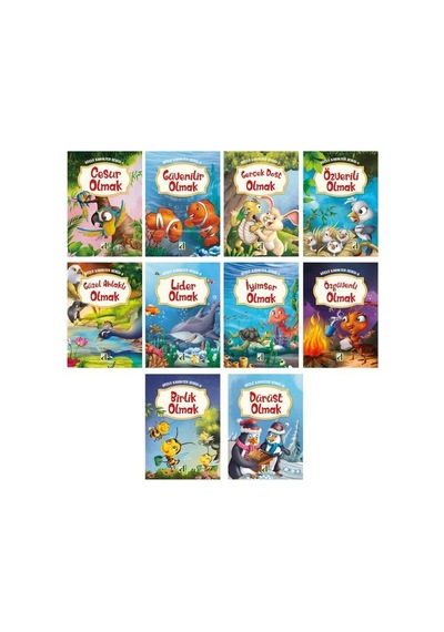 Güçlü Karakter Serisi - 10 Kitap Takım - İsmail Gürgen - Damla Yayınevi