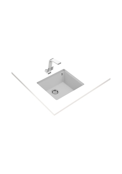 Teka Square 50.40 Tg Tek Hazneli Tegranite+ Eviye - Arctic White - 115230024