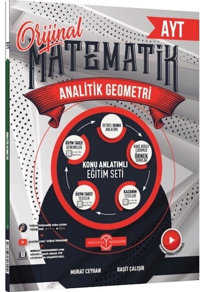 Orijinal Ayt Matematik Analitik Geometri Konu Anlatımlı Eğitim Seti